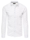 Herren Gemustertes Hemd Farbe Weiß DSTREET DX2446