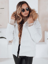 Gesteppte Damen Winterjacke weiß Dstreet TY5127