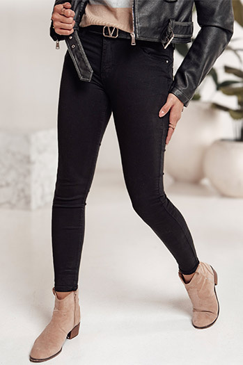 Damen Denim-Hose CLARET schwarz Dstreet UY2249