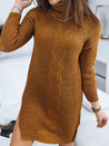 Damen Rollkragenpullover MERCIA Farbe Senffarbe DSTREET MY1876