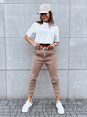 Damen Jogginghose LUNASLEEP Farbe Camel DSTREET UY1650