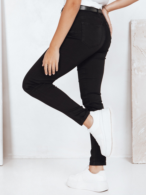 Damen Skinny Jeans schwarz Dstreet UY2756