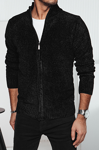 Herren Pullover ohne Knöpfe schwarz Dstreet WX2232
