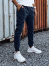 Marineblaue Hose für Männer Dstreet UX4432