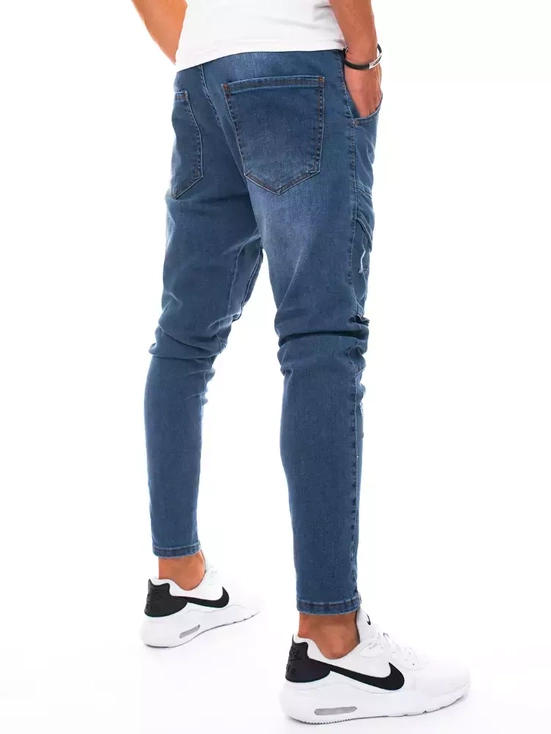 Herren Jeans Cargohose Blau Dstreet UX3293