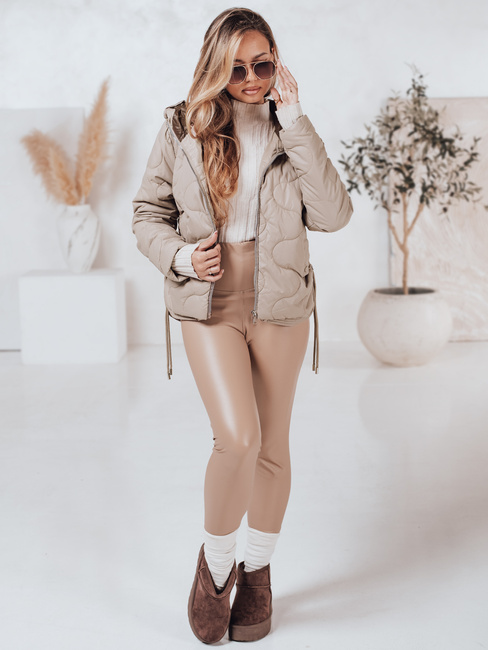 Damen Steppjacke OLMOS Farbe Beige DSTREET TY4238
