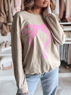 Damen Einheitsgröße Übergröße Sweatshirt SOFTTIE cappuccion Dstreet BY1357_4