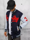 Herren Sweatshirt mit Reißverschluss Farbe Dunkelblau DSTREET BX5443
