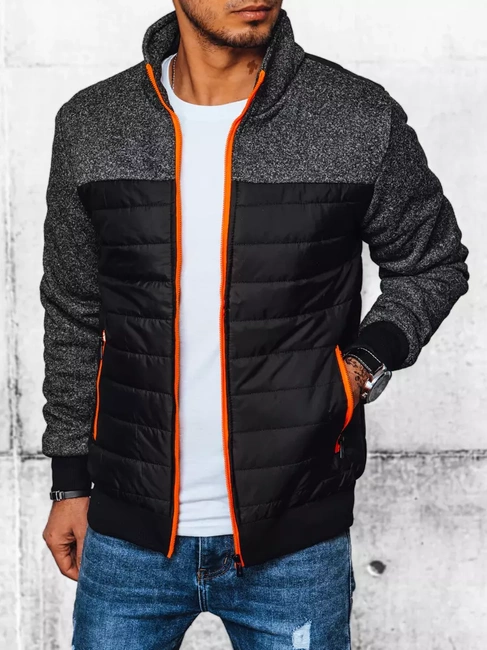 Herren Steppjacke Schwarz Dstreet TX4395
