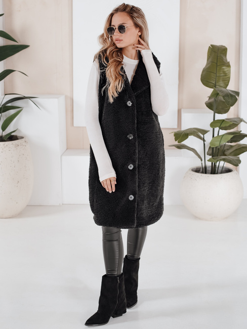 Damen Weste BALLA Schwarz Dstreet TY3199
