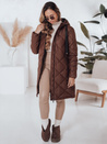 Damen Winterjacke SNOWVIBE braun gesteppt Dstreet TY4989