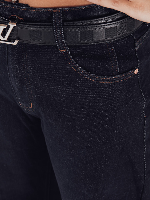 Damen Ballon Fit Jeans navy blau Dstreet UY2766