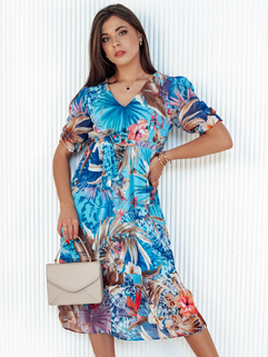 BLOSSOM LOVE Kleid blau Dstreet EY2524_1