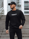 Bedrucktes Herren Sweatshirt schwarz Dstreet BX5922