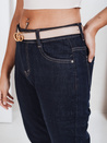 Damen Mom Fit Jeans navy blueDstreet UY2781