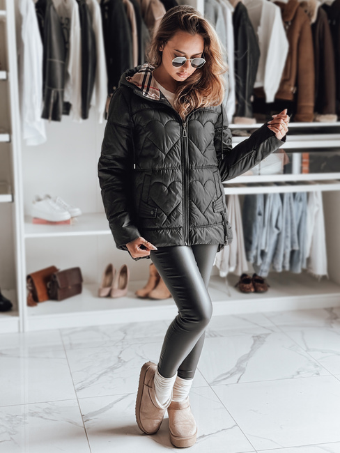 Damen Steppjacke OLMO schwarz Dstreet TY4242