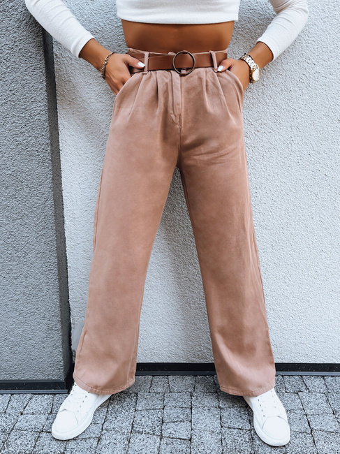 Damen Casual Hose EMERALD Farbe Camel DSTREET UY1692