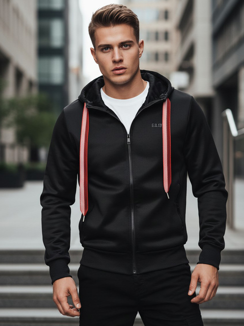 Herren Kapuzenpulli schwarz Dstreet BX5858