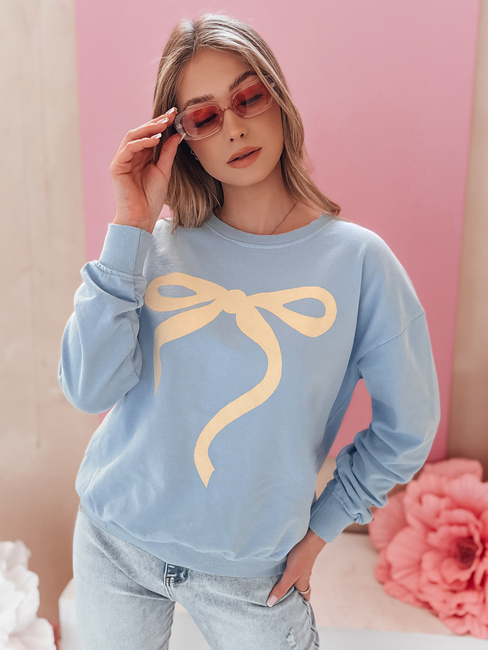Damen Sweatshirt in Übergröße SOFTTIE blau Dstreet BY1377