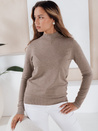 Damen Halb-Rollkragenpullover TARLENA beige Dstreet MY2484