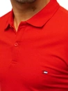 Herren Poloshirt Rot Dstreet PX0331_4