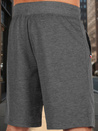 Dunkelgraue Herren Sweatshorts Dstreet SX2487