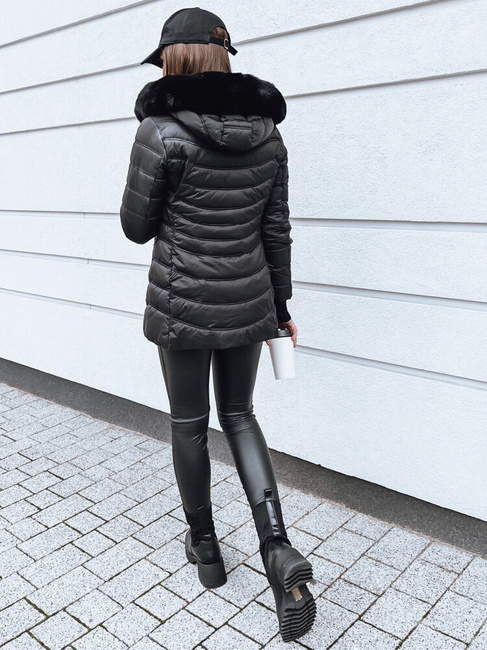 Damen Winterjacke LUNA Farbe Schwarz DSTREET TY3972