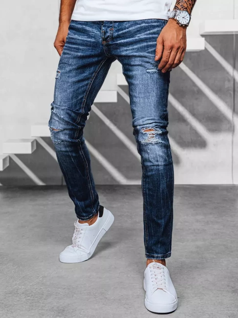 Herren Jeanshosen Farbe Blau DSTREET UY3948