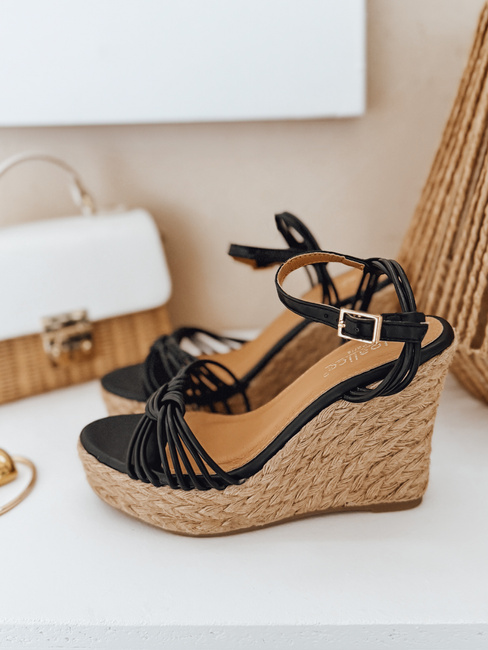 Damen SUMMERLIKE Sandalen schwarz Dstreet ZY0985