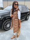 Damen Steppweste MARIEL Camel Dstreet TY3016