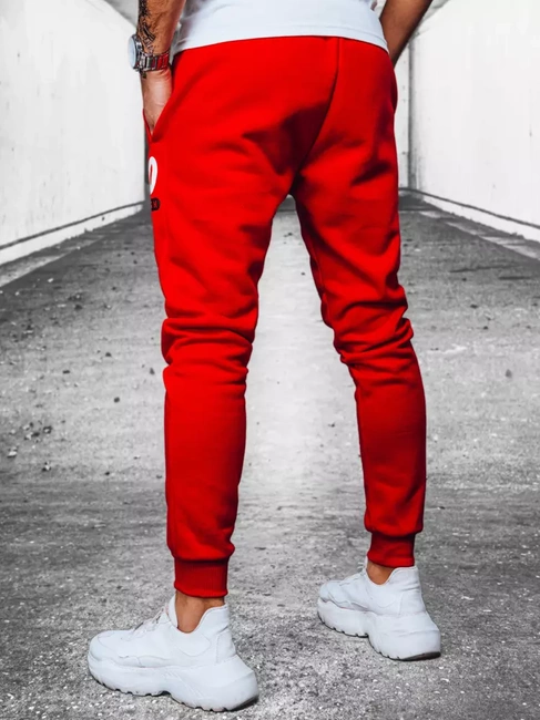 Herren Jogginghose Farbe Rot DSTREET UX3910