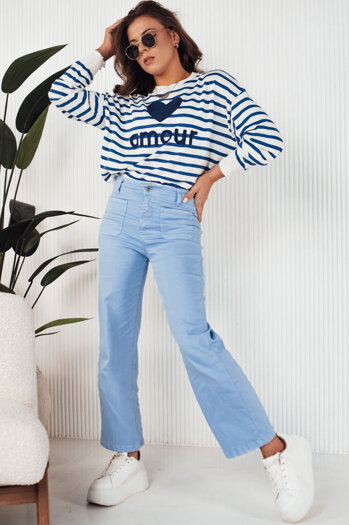 Damen Casual Hose FERREL Farbe Himmelblau DSTREET UY1952