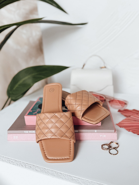 Damen SATELIVA Flip-Flops beige Dstreet ZY0972