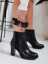 Damenstiefel mit Absatz schwarz Dstreet ZY1264