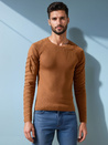 Herren Pullover in Camel WX2289