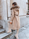 Damen Winterjacke LUSTER Farbe Beige DSTREET TY3958