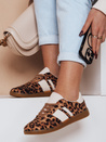 Damen sportliche Turnschuhe ANIMALIA orange Dstreet ZY0710