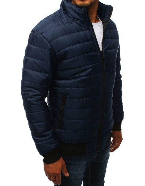 Herren Übergangsjacke gesteppt navy blau TX2822