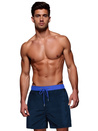 Marineblaue Herren Badeshorts Dstreet SX2524