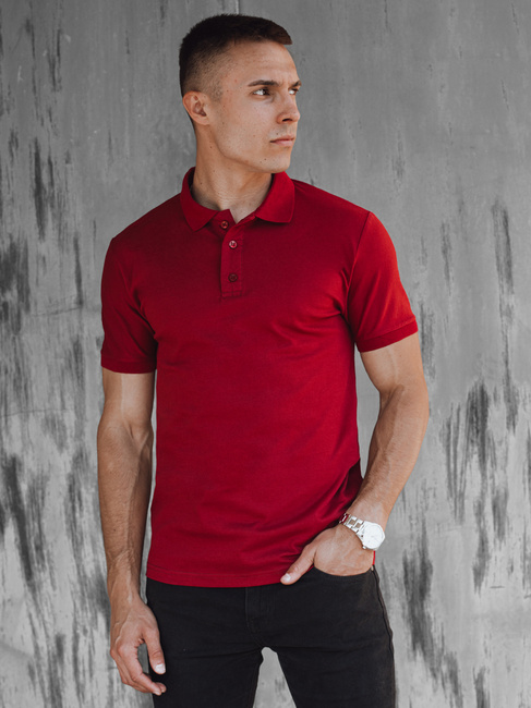 Herren Poloshirt Farbe Weinrot DSTREET PX0607