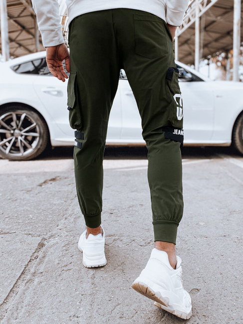 Herren Cargohosen Farbe Grün DSTREET UX4307