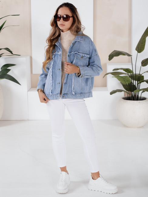 Damen Jeansjacke DENZARIA blau Dstreet TY4905