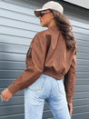 Damen Leder-Bomberjacke SANTOL camel Dstreet TY4341_3