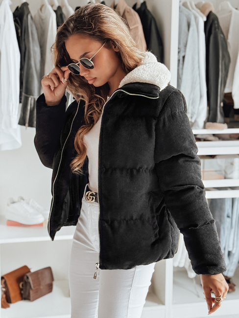 Damen Winterjacke TRENDYGLAM schwarz Dstreet TY4357