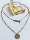 Damen Halskette MARBLE Farbe Gold DSTREET IY0081