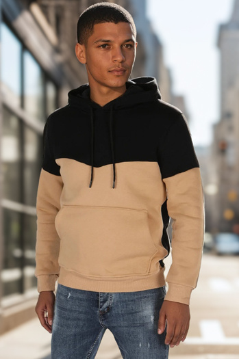 Herren Basic Hoodie schwarz Dstreet BX5877