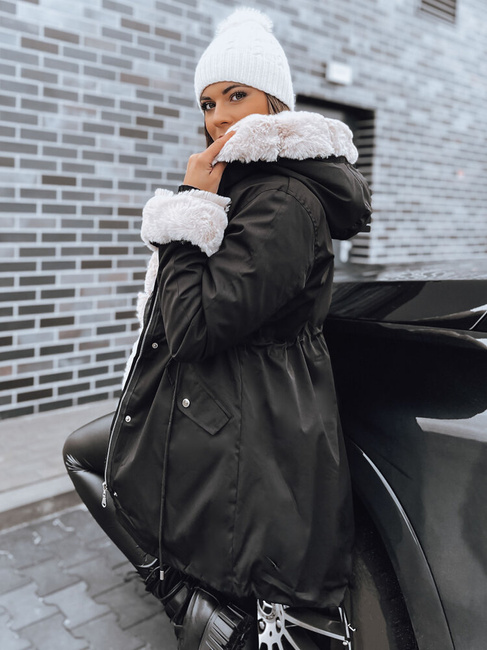 Damen Winterjacke STARBURST Farbe Schwarz DSTREET TY4025