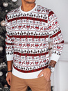 Herren Weihnachtspulli weiß Dstreet WX2160_1