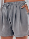 Damen-Shorts RELAX TIME grau Dstreet SY0460