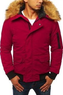 Herren Winterjacke Weinrot Dstreet TX2872